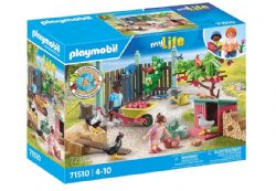 PLAYMOBIL MY LIFE - POULAILLER ET JARDIN #71510 (0624)